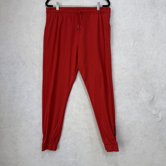 Zyia Active Jogger Pants Womens Medium Stretch Nylon Spandex Zip Ankle Athletic - Picture 1 of 12